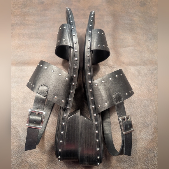 Vintage Foundry Co Linda Leather Studded Slingback Sandal Size 10 NIB - Picture 8 of 9